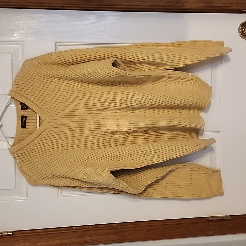 IZOD vNeck Mens Sweater LG